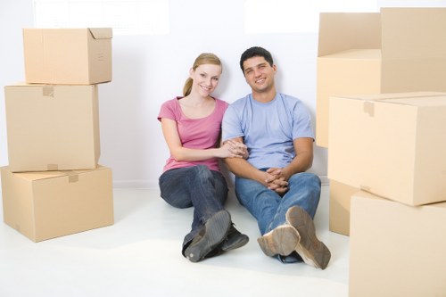 Packing and moving office furniture in North London