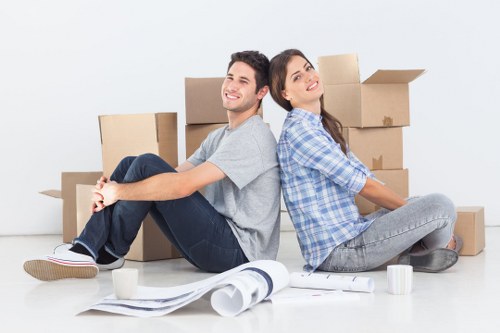 Commercial office move logistics in North London