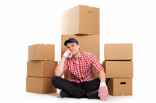 Commercial moving truck service in Harringay
